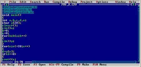 Turbo C++ 3.0