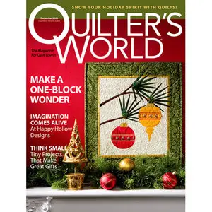 Quilter's World - December 2009