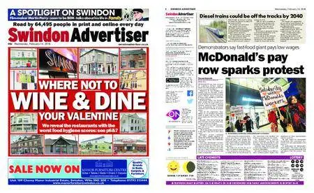 Swindon Advertiser – February 14, 2018