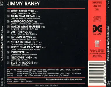 Jimmy Raney - The Complete Jimmy Raney In Tokyo (1976/1988)