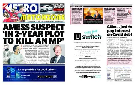 Metro UK – October 22, 2021