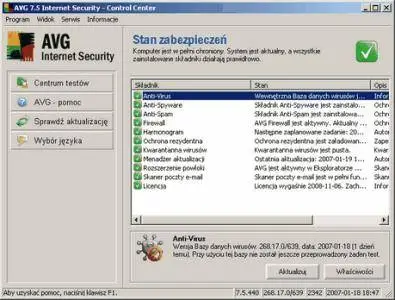 AVG Internet Security ver. 7.5.441a919