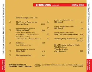 The Grainger Edition, Volume 8 - Works for Wind Orchestra 2 (1998)