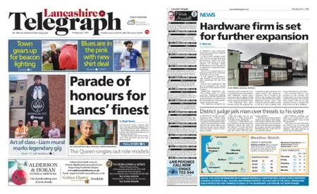 Lancashire Telegraph (Blackburn, Darwen, Hyndburn, Ribble Valley) – June 02, 2022