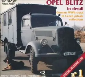 Opel Blitz in detail (Red Special Museum Line №1)