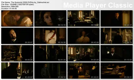 (Drama, Mystery) The Illusionist [DVDrip] 2006