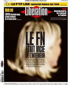 Libération du Samedi 8 Juillet 2017