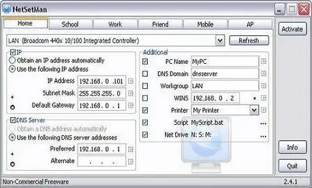 NetSetMan v2.5.3