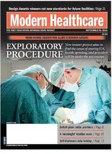 Modern Healthcare – September 26, 2011