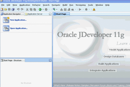 Oracle J Developer 11G Studio