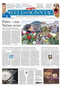 Welt am Sonntag vom 11. April 2010
