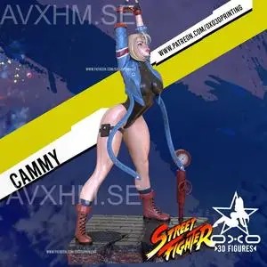 OXO3D - Cammy from Street Fighter