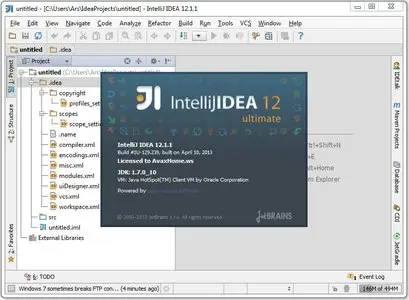 JetBrains IntelliJ IDEA 12.1.1 Build 129.239 Ultimate Edition (Windows/MacOSX)