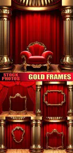 Gold frames