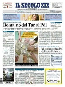 IL SECOLO XIX DEL 09 MARZO 2010