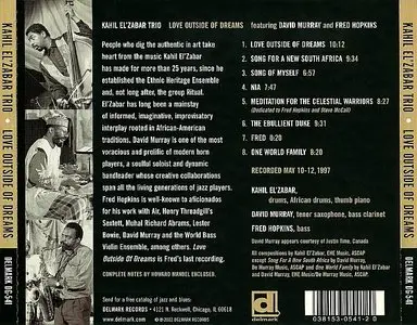 Kahil El’Zabar Trio – Love Outside Of Dreams (2002) {Delmark} [Repost]