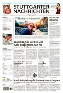 Stuttgarter Nachrichten Blick vom Fernsehturm - 10. August 2018