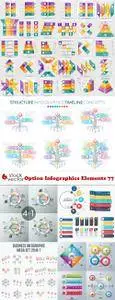 Vectors - Option Infographics Elements 77