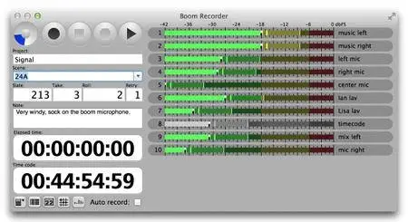 Boom Recorder Pro 8.7.1 Mac OS X