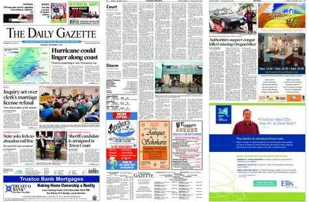 The Daily Gazette – September 13, 2018