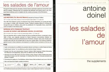Les salades de l'amour (Criterion Doinel series supplement disk)