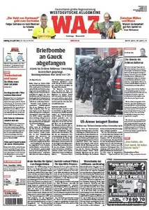 Westdeutsche Allgemeine vom 20 April 2013
