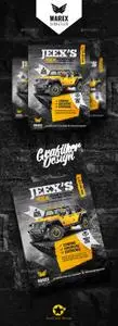 Off-Road Adventure Flyer Templates 21353942