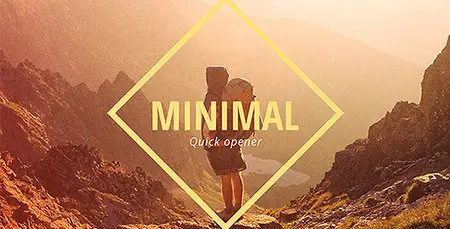 Minimal Opener Slideshow - Project for After Effects (VideoHive)