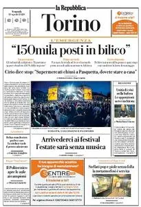 la Repubblica Torino - 10 Aprile 2020