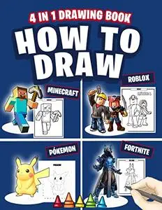 How to Draw Pókemon Fortnite Minecraft Roblox