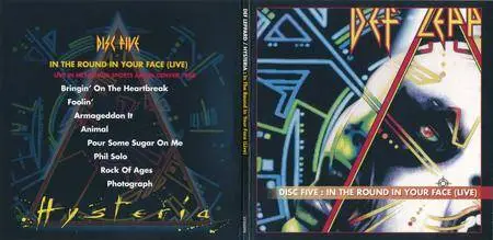 Def Leppard - Hysteria (1987) [2017, 5CD + 2DVD Box Set]