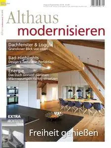 Althaus Modernisieren - August-September 2018
