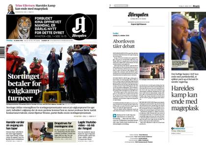 Aftenposten – 31. oktober 2018