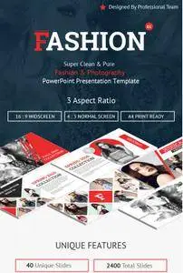 GraphicRiver - Fashion and Photography PowerPoint Presentation Template
