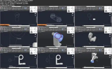 60 AutoCAD 2D & 3D Drawings and Practical Projects