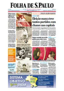 Jornal Folha de São Paulo - 06 de outubro de 2012 - Sábado