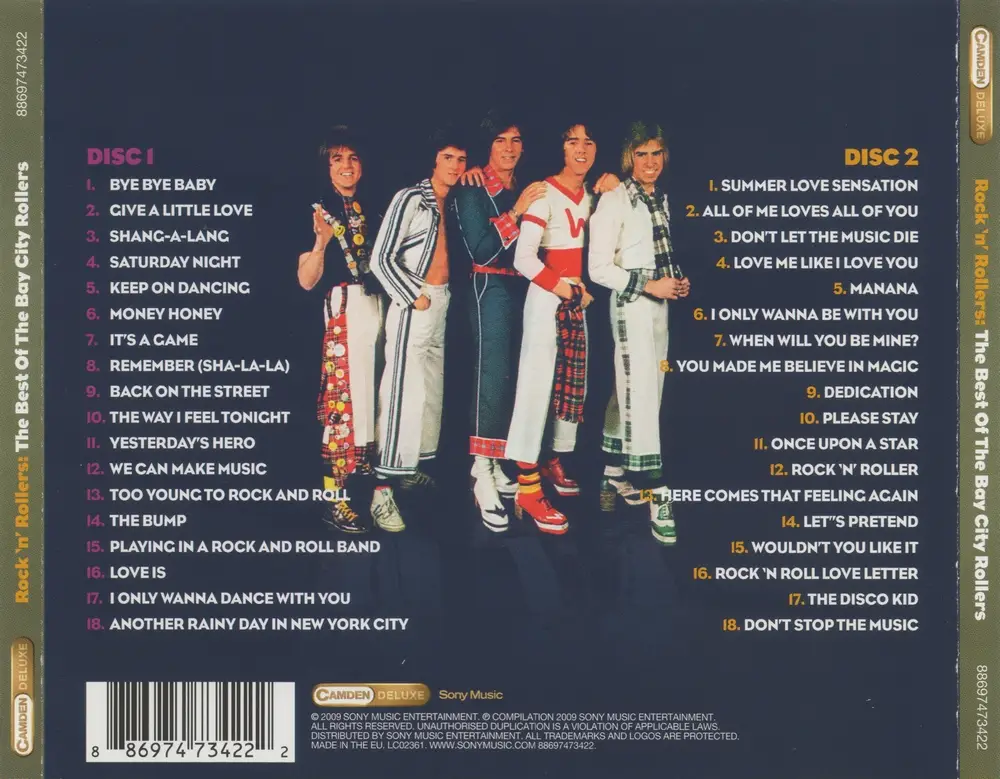 Bay City Rollers - Rock 'N' Rollers: The Best Of Bay City Rollers (2009 ...