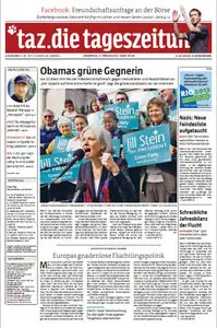 Tageszeitung TAZ vom 02 Februar 2012