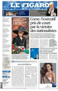 Le Figaro du Lundi 21 Décembre 2015