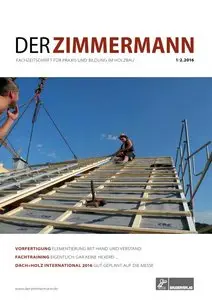 Der Zimmermann - Nr.1-2 2016