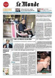 Le Monde du Dimanche/Lundi, 01./02. Septembre 2013