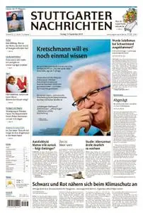 Stuttgarter Nachrichten Stadtausgabe (Lokalteil Stuttgart Innenstadt) - 13. September 2019