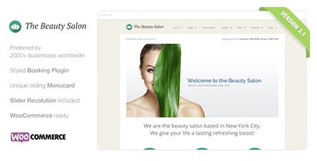 ThemeForest - The Beauty Salon v3.1 - WordPress Theme - 2676012