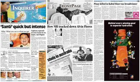 Philippine Daily Inquirer – October 31, 2009
