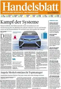 Handelsblatt vom Dienstag, 25. Februar 2014