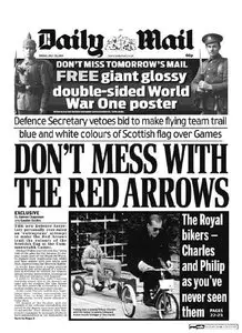 Daily Mail 25 July 2014