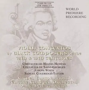 Rachel Barton Pine - Violin Concertos by Black Composers of the 18th & 19th Centuries (1997)