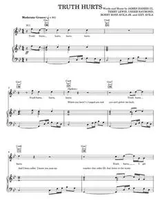 Truth Hurts - Lil Jon, Ludacris, Usher, Usher featuring Lil Jon & Ludacris (Piano-Vocal-Guitar)