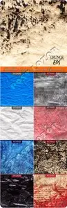 Realistic textures vector backgrounds 3