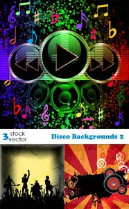 Vectors - Disco Backgrounds 2